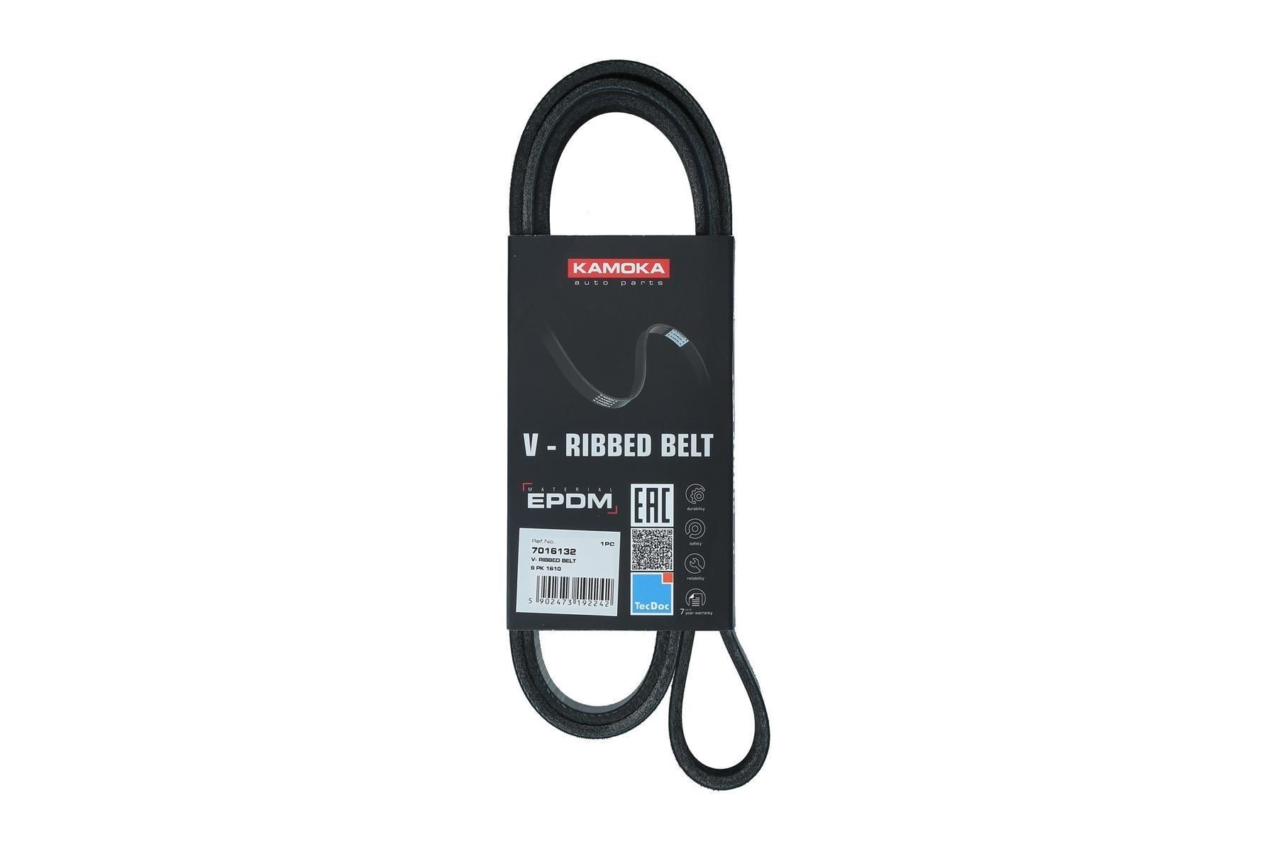 KAMOKA Serpentine belt Article number: 7016132 cheaply