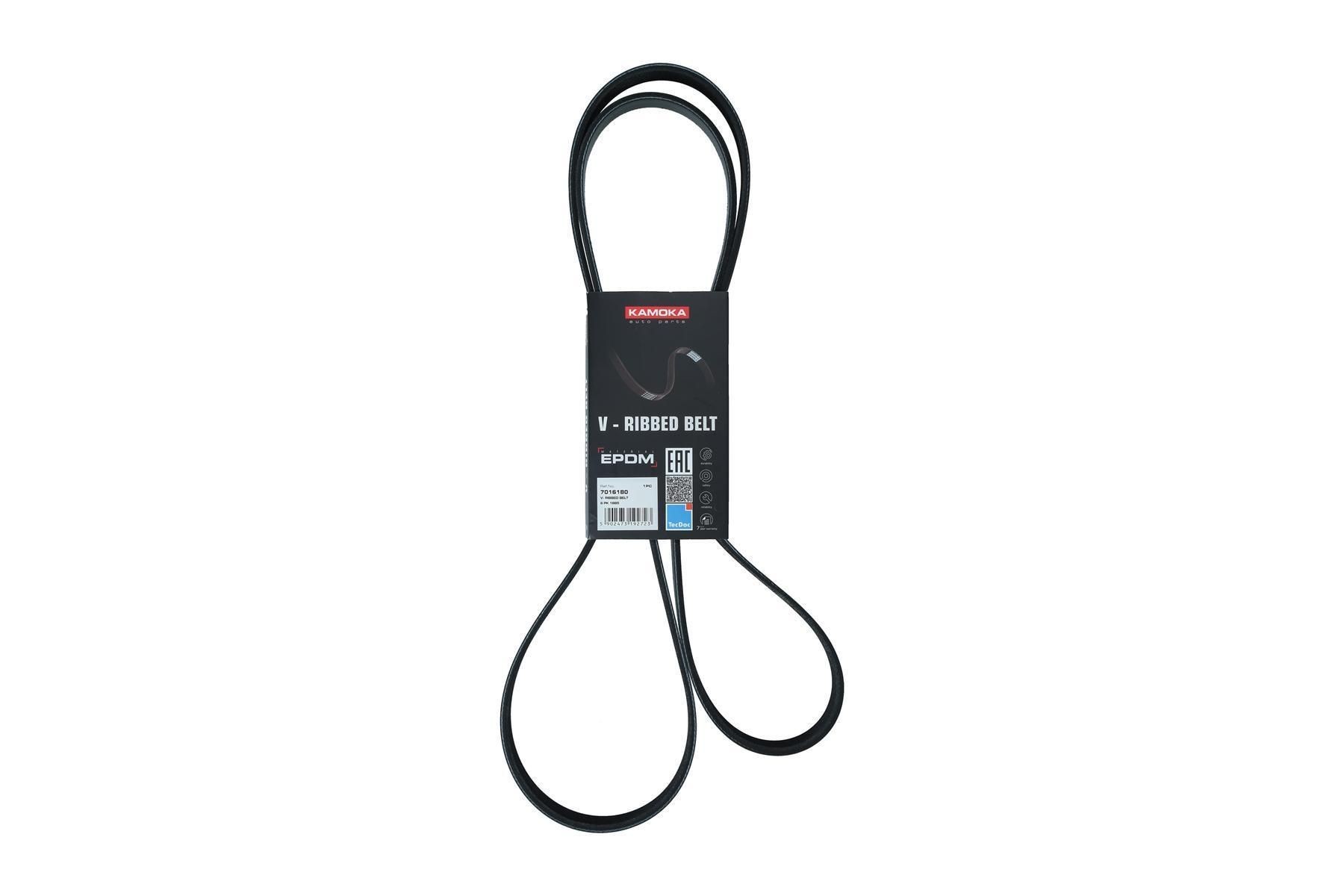 KAMOKA Serpentine belt Article number: 7016136 cheaply