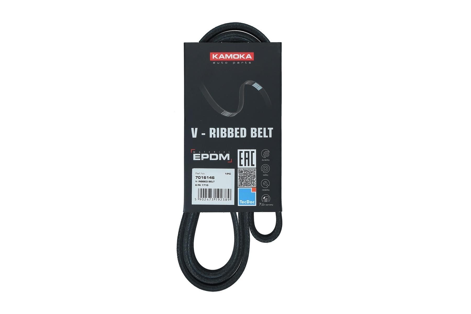 KAMOKA Serpentine belt Article number: 7016146 cheaply