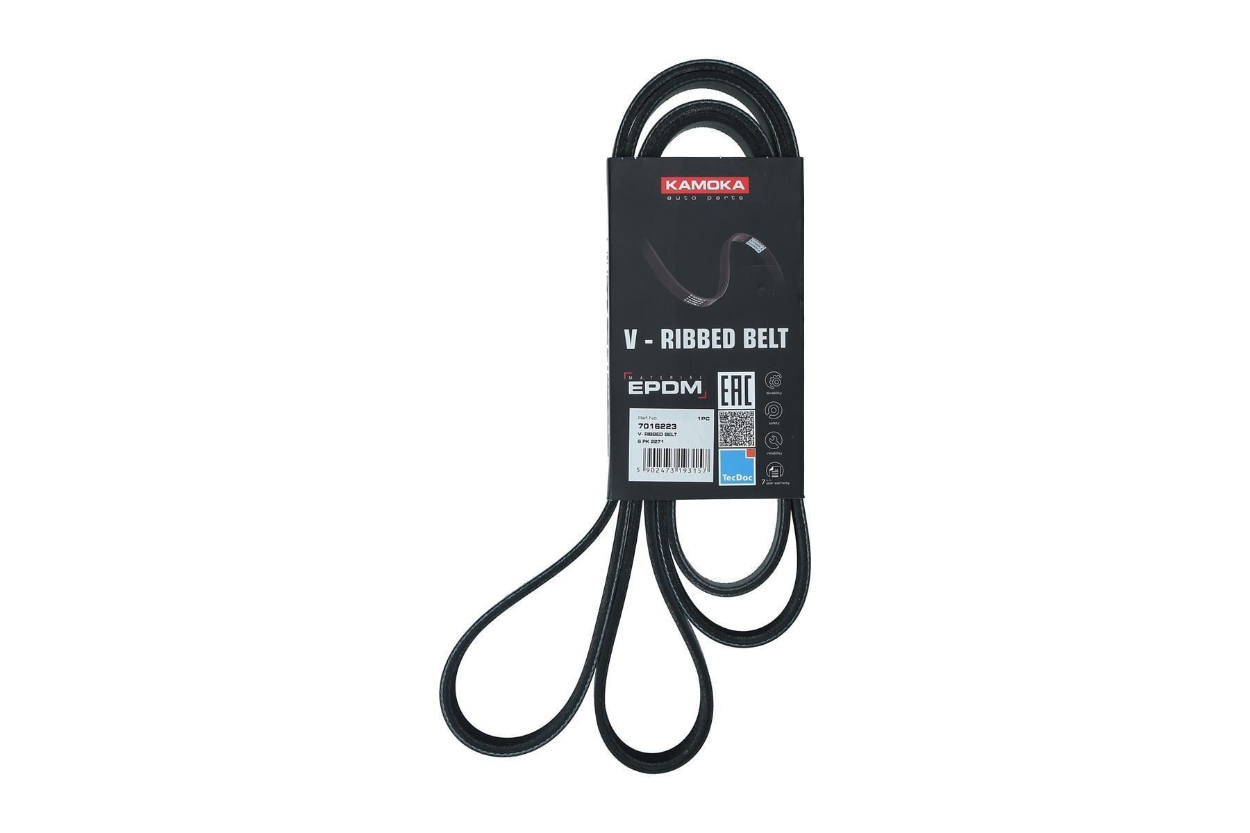 KAMOKA Serpentine belt Article number: 7016155 cheaply