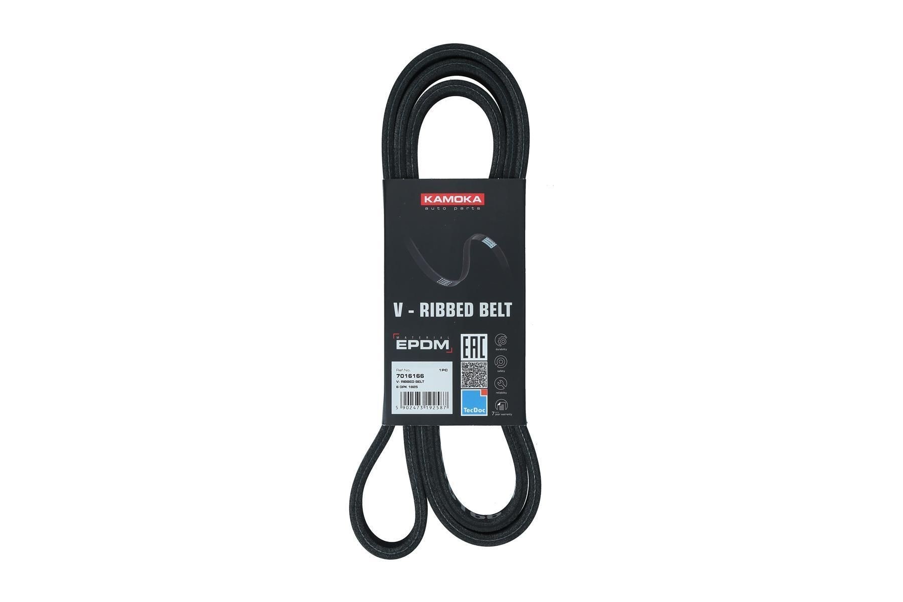 KAMOKA Serpentine belt Article number: 7016166 cheaply