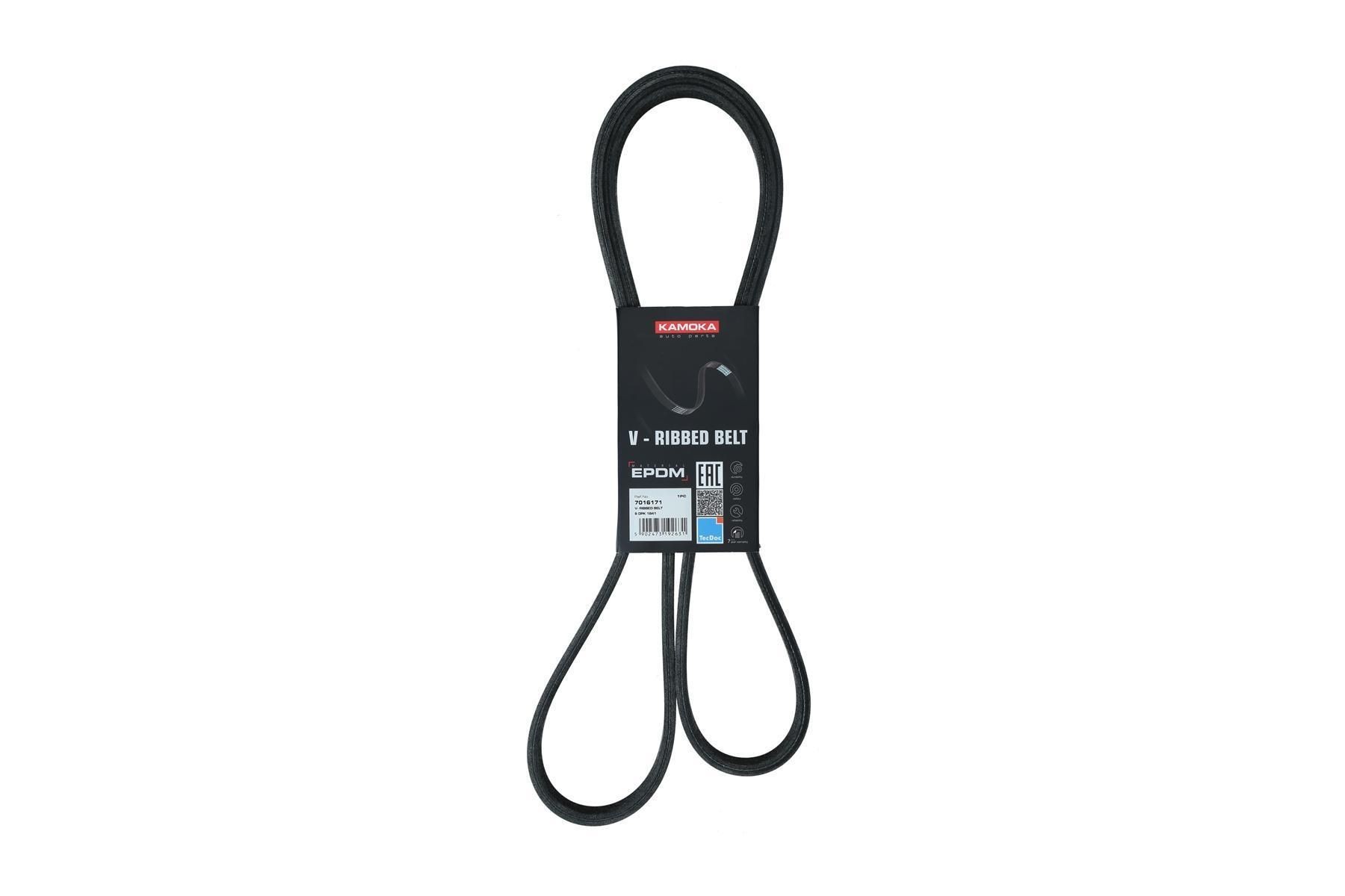 KAMOKA Serpentine belt Article number: 7016171 cheaply