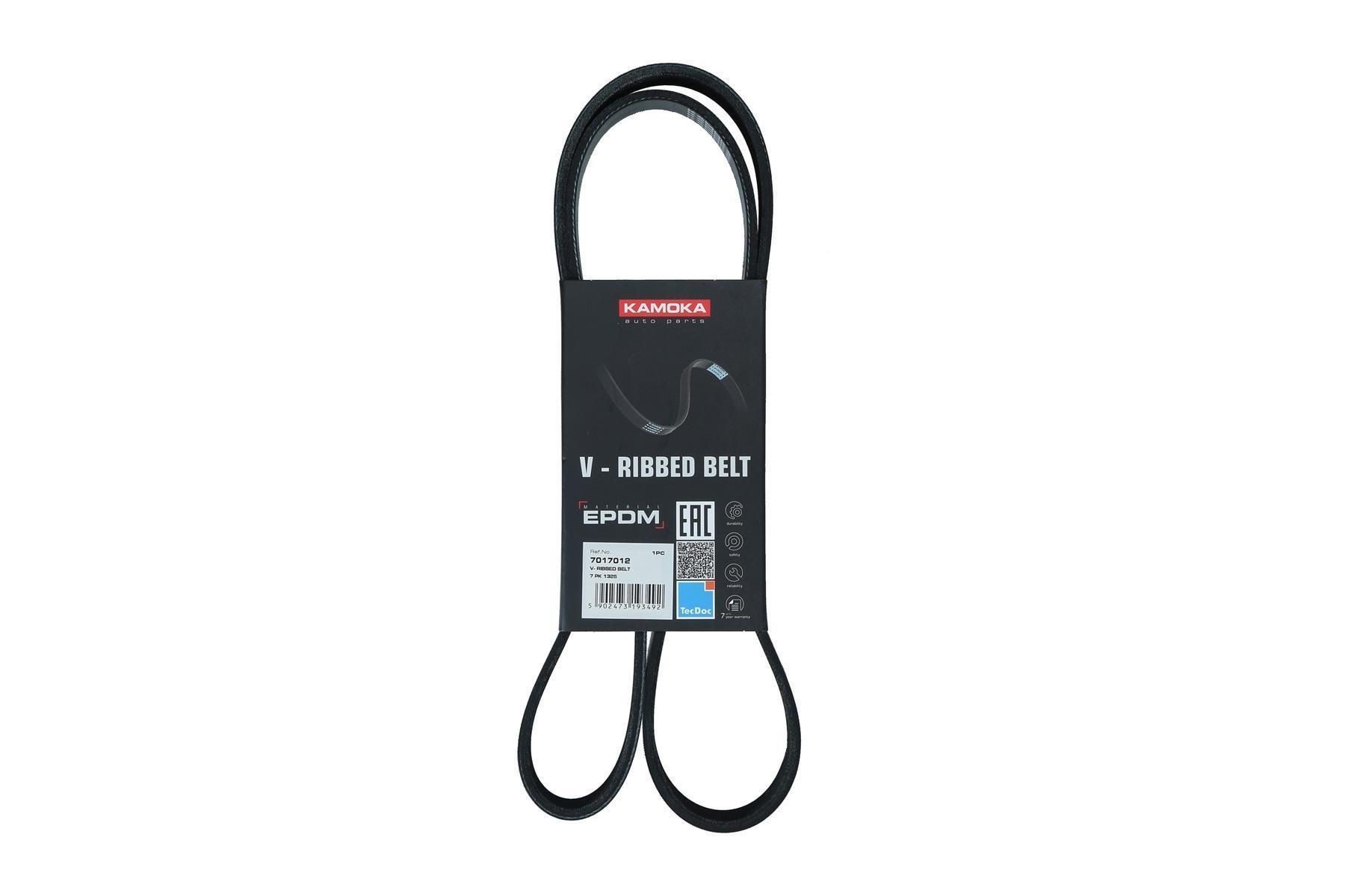 KAMOKA Serpentine belt Article number: 7017012 cheaply