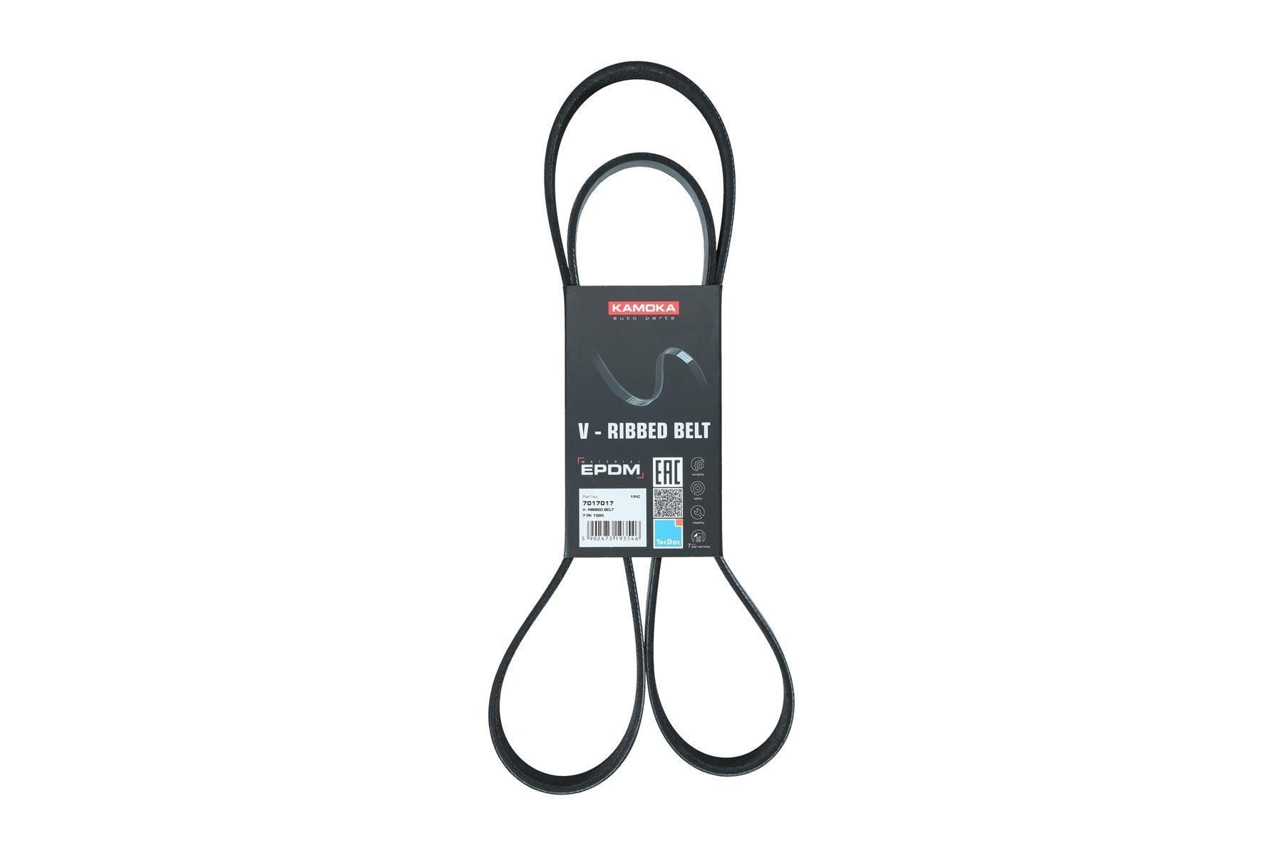 KAMOKA Serpentine belt Article number: 7017035 cheaply