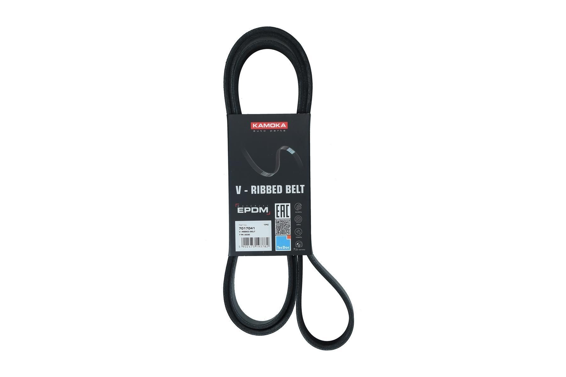 KAMOKA Serpentine belt Article number: 7017041 cheaply