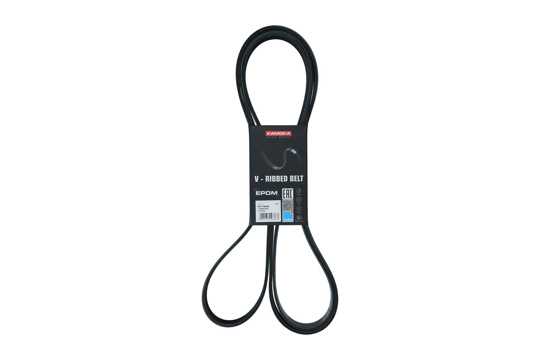 KAMOKA Serpentine belt Article number: 7017049 cheaply