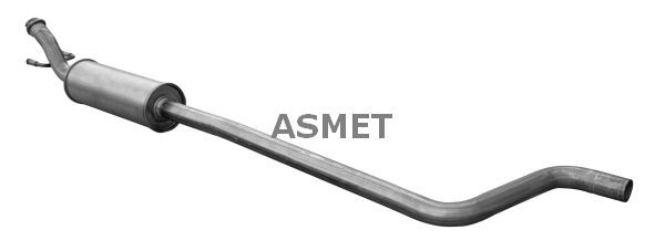 ASMET Middle silencer Article number: 09.113 cheaply