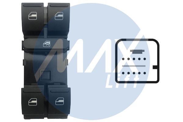 MAX Window switch Article number: SVW100 cheaply