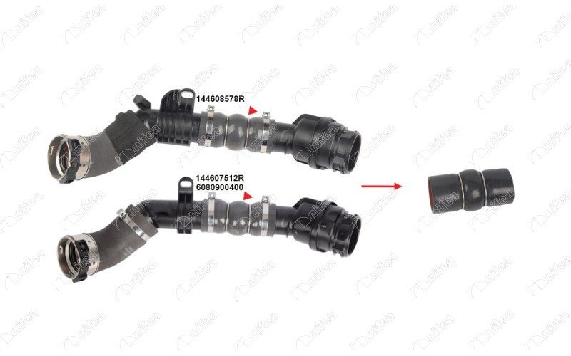 NIFEA Charger intake hose Article number: 11074 cheaply