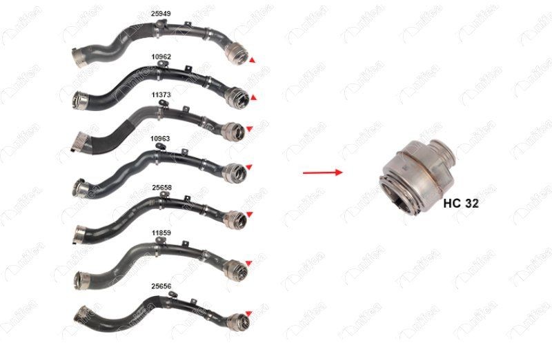 NIFEA Resonator, turbo air cooling Article number: 11423 cheaply