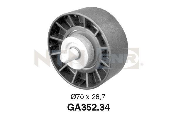 SNR Deflection / Guide Pulley, v-ribbed belt Article number: GA352.34 cheaply