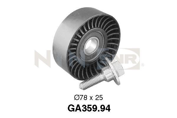 SNR Deflection / Guide Pulley, v-ribbed belt Article number: GA359.94 cheaply
