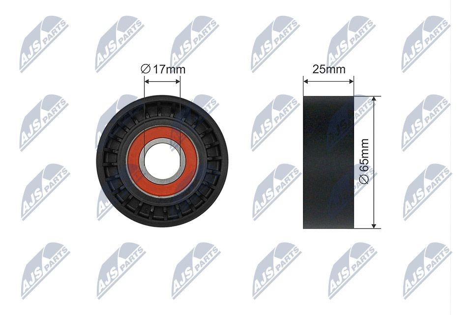 NTY Tensioner pulley Article number: RNK-FR-050 cheaply
