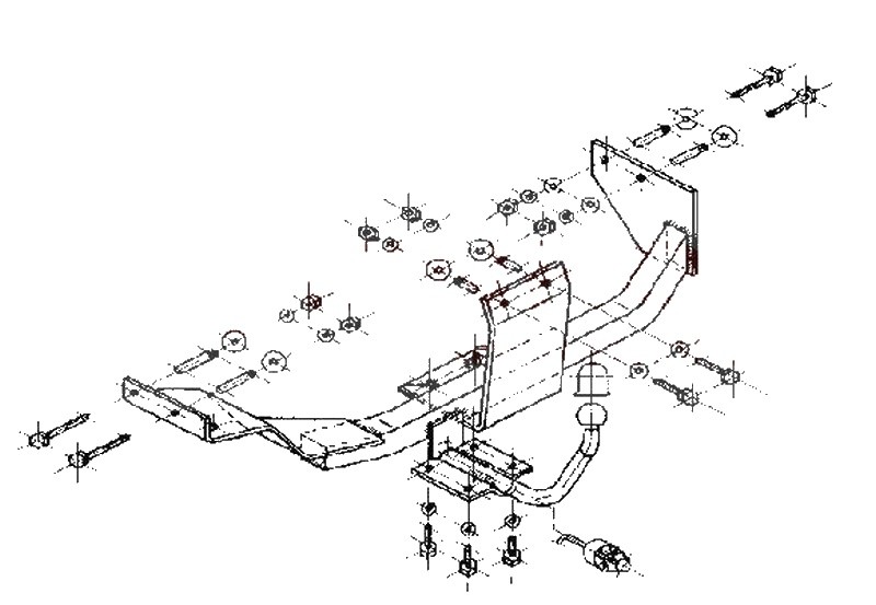 STEINHOF Trailer Hitch Article number: F-140 cheaply