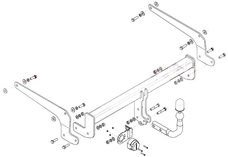 STEINHOF Trailer Hitch Article number: T-154 cheaply