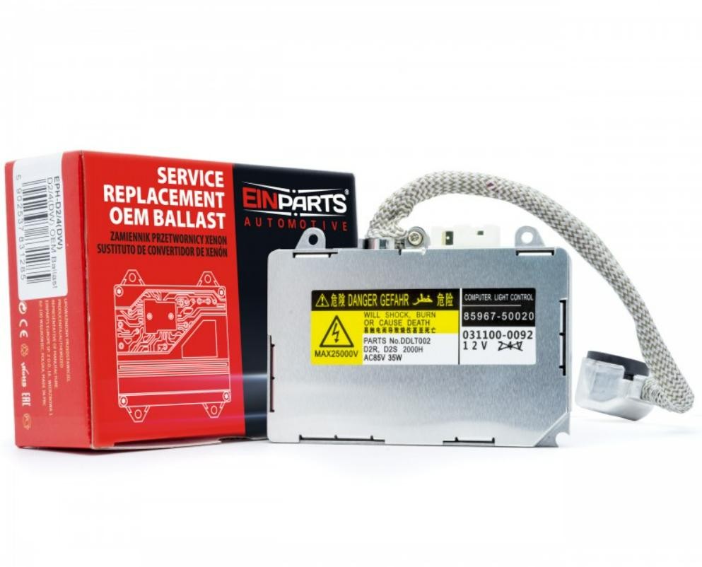 EINPARTS EPH-D2/4(DW) Ignitor, gas discharge lamp AVENSIS 2.4 VVT-i (ACM21_) 160 PS Petrol 2009