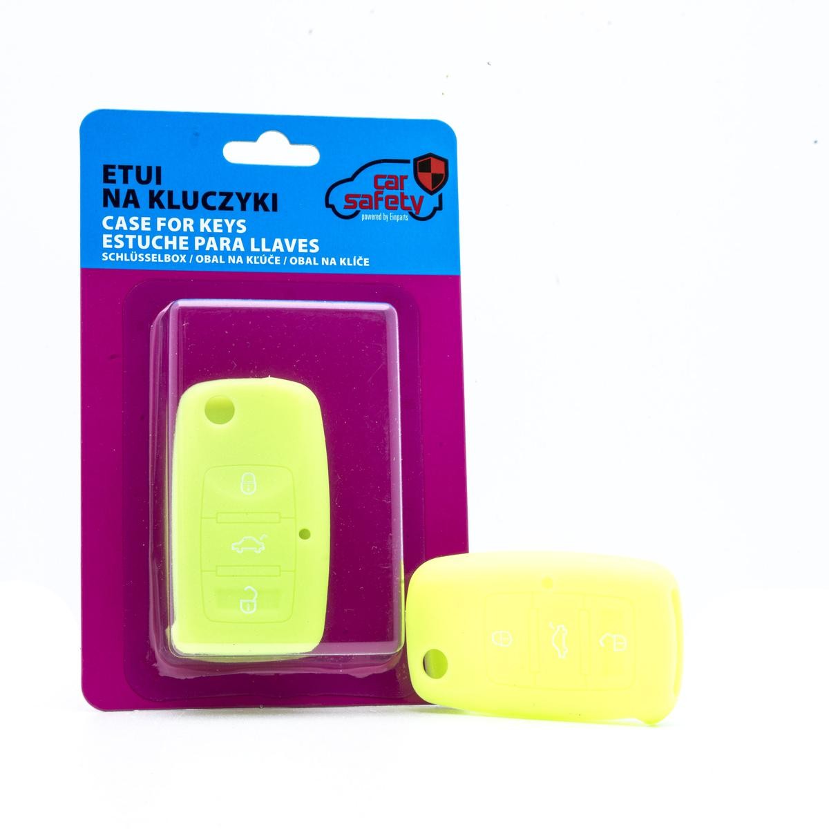 EINPARTS EPKC07 NEON GREEN Keyless Case TRANSPORTER 2.8 VR6 Syncro 140 PS Petrol 2003