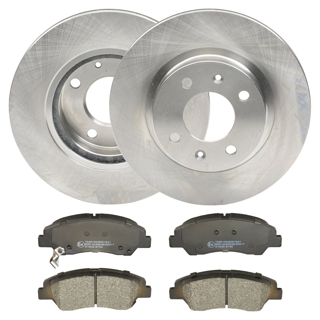 RIDEX Brake discs and pads set Article number: 3405B1809 cheaply