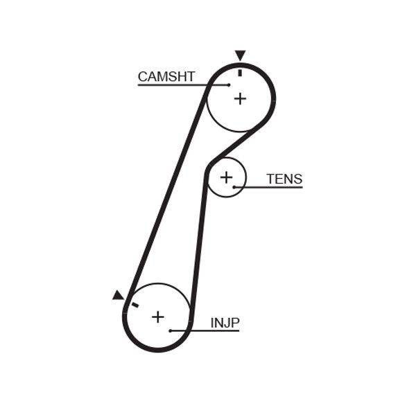 GATES Tandrem Varenummer: 1478RM billige