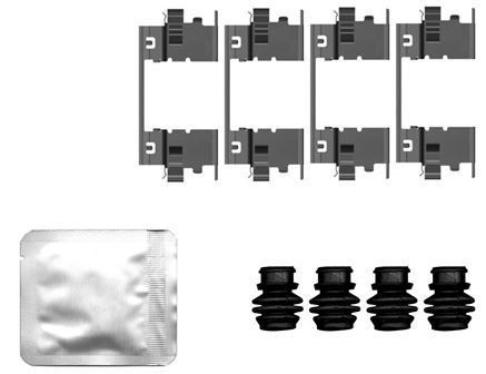 TEXTAR 82558700 Lisakomplekt, ketaspiduriklotsid ECLIPSE 1.5 T-Mivec 163 HP Bensiin