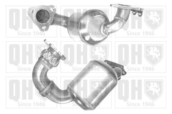 QUINTON HAZELL Catalytic converter Article number: QCAT80527H cheaply
