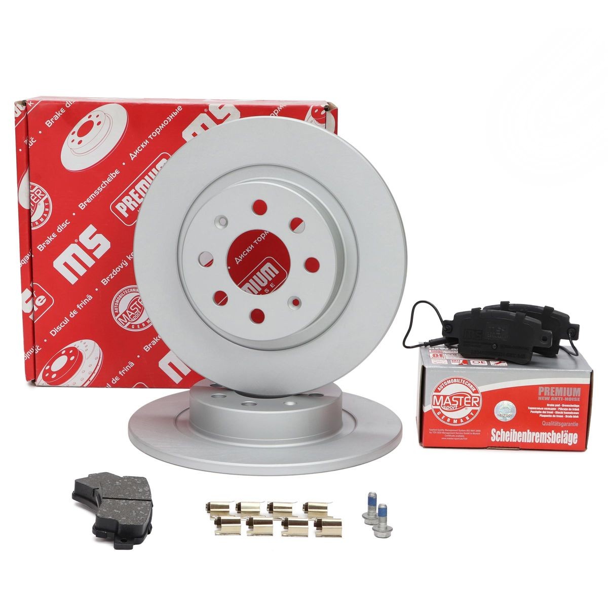 MASTER-SPORT Brake discs and pads set Article number: 201053230 cheaply