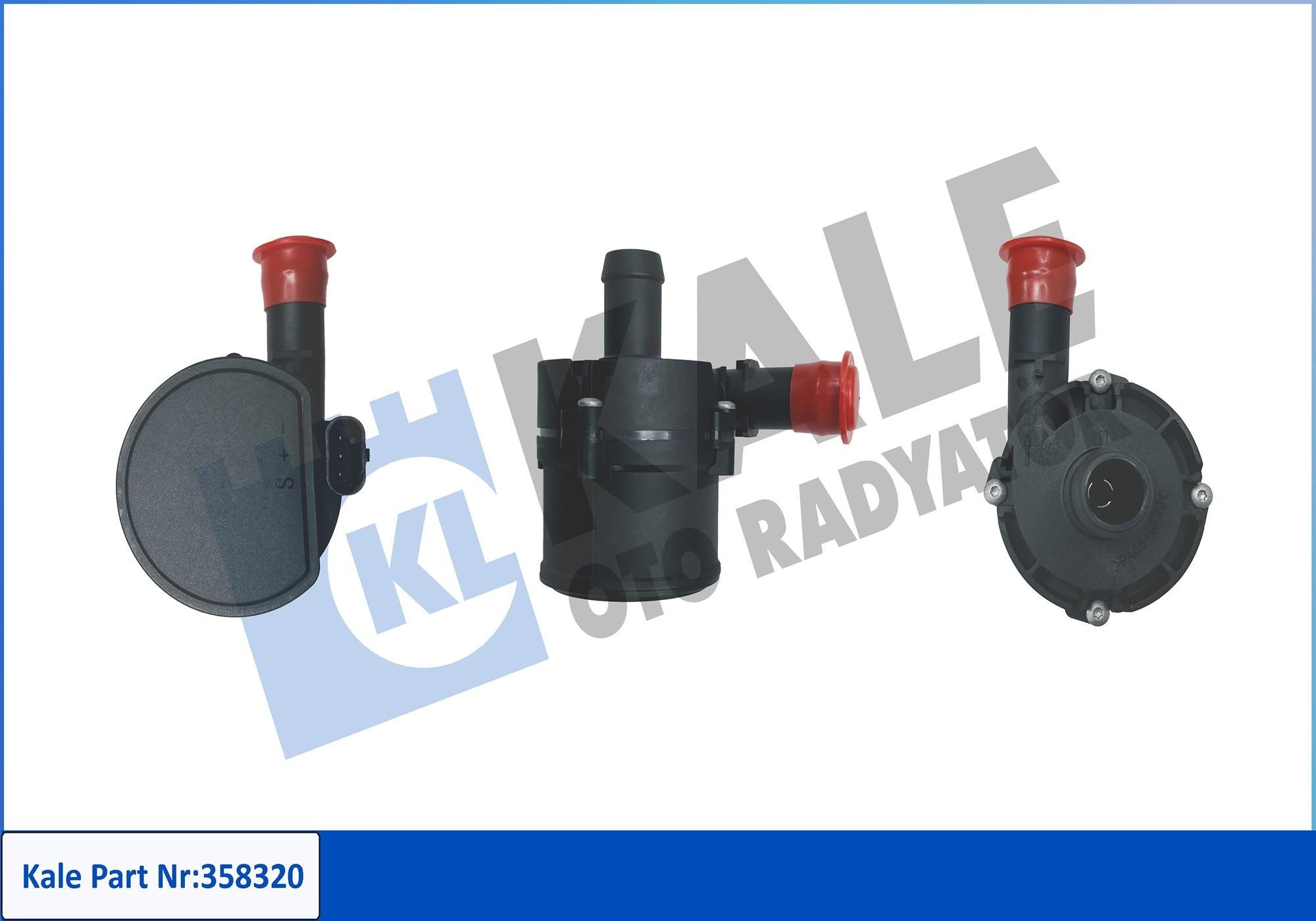 KALE OTO RADYATOR Auxiliary water pump Article number: 358320 cheaply