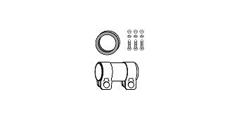 HJS Mounting Kit, catalytic converter Article number: 82 11 2246 cheaply