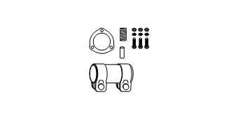 HJS Mounting Kit, catalytic converter Article number: 82 11 3239 cheaply