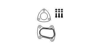 HJS Mounting Kit, catalytic converter Article number: 82 14 1890 cheaply