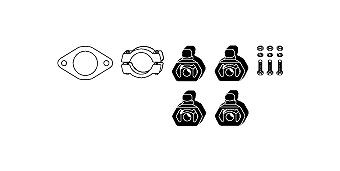 HJS Exhaust mounting kit Article number: 82 23 4306 cheaply
