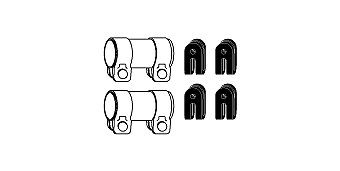 HJS Exhaust mounting kit Article number: 82 23 4332 cheaply