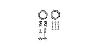 HJS Mounting Kit, catalytic converter Article number: 82 34 6553 cheaply