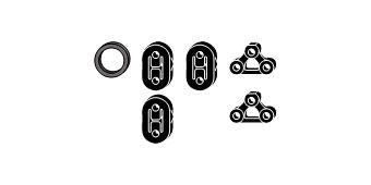 HJS Exhaust mounting kit Article number: 82 43 8061 cheaply
