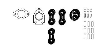 HJS Exhaust mounting kit Article number: 82 45 7804 cheaply