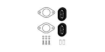 HJS Mounting Kit, catalytic converter Article number: 82 45 7860 cheaply