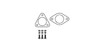 HJS Mounting Kit, catalytic converter Article number: 82 49 8307 cheaply