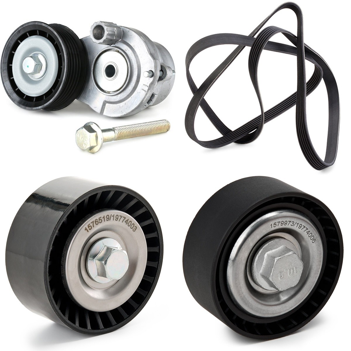 RIDEX V-Ribbed Belt Set Article number: 542R1115 cheaply