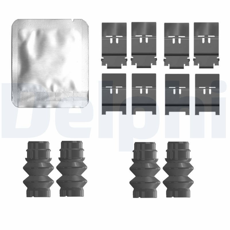 DELPHI LX0803 Σετ βοηθ. εξαρτημάτων, τακάκια φρένων RANGER 2.0 EcoBlue 4x4 213 PS Πετρέλαιο