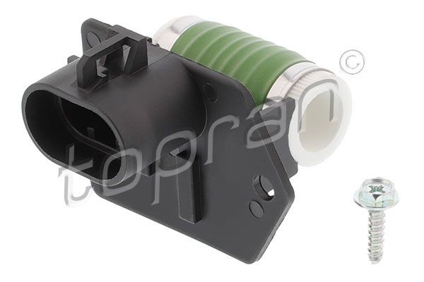 TOPRAN Pre-resistor, electro motor radiator fan Article number: 601 624 cheaply