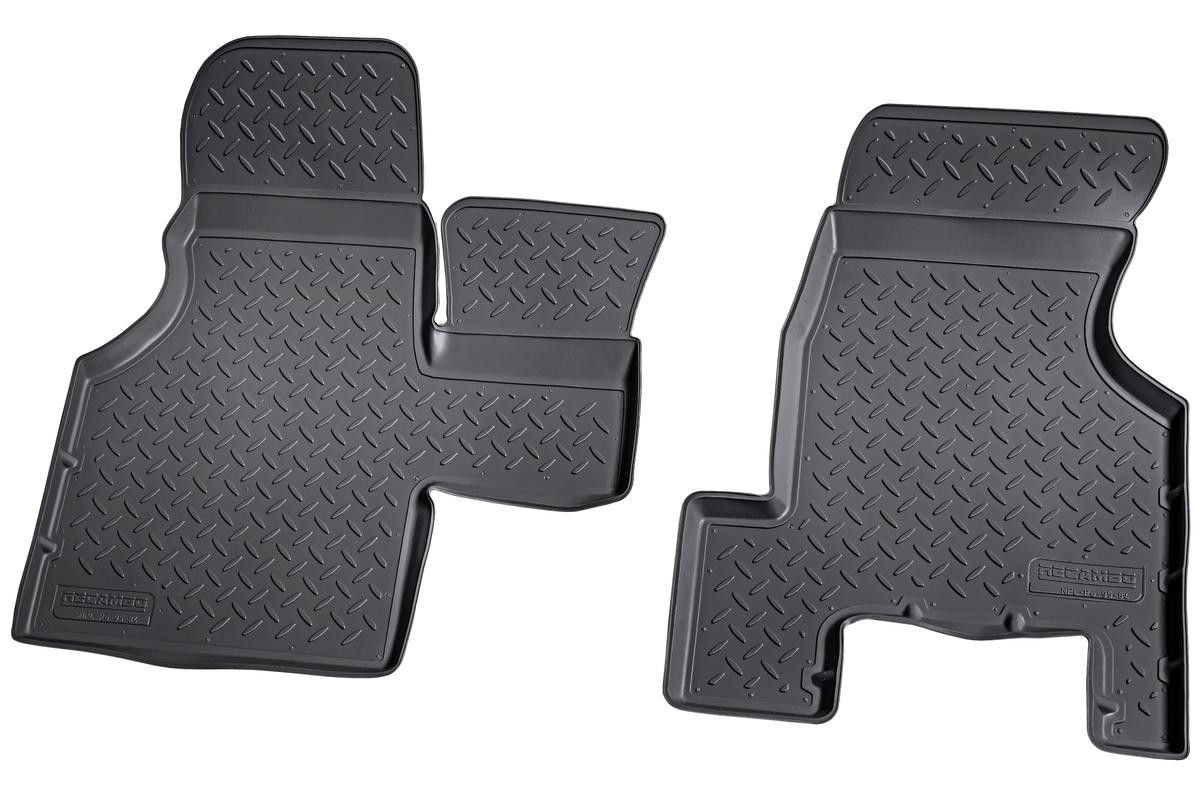 RECAMBO F-7600 Floor mats TRANSPORTER 2.4 D 75 PS Diesel 2003