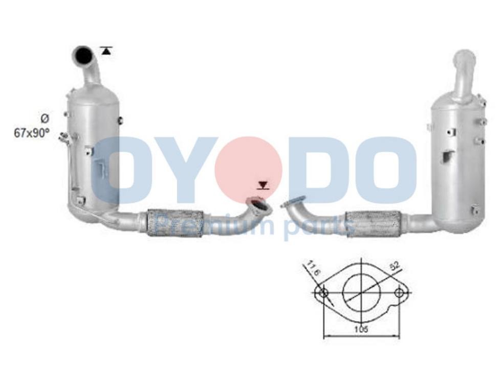 Oyodo Tahmafilter Artikli number: 20N0057-OYO soodsalt
