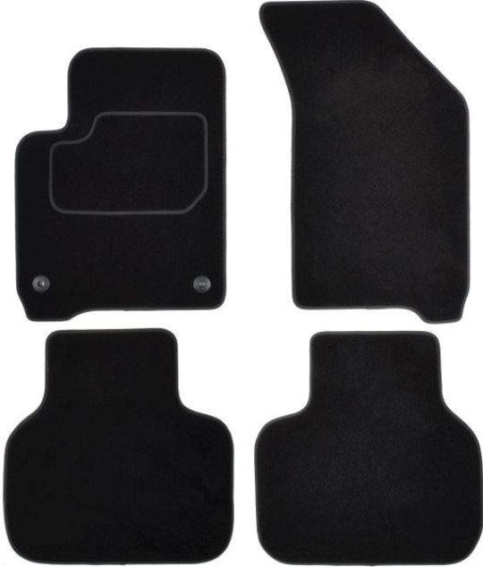 CUSTOPOL FIA140C Floor mats FREEMONT 2.0 JTD 4x4 163 PS Diesel
