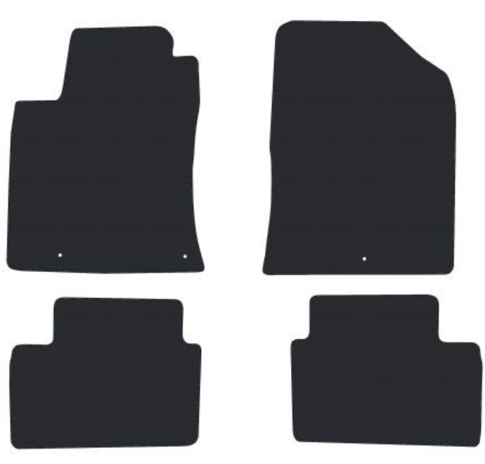 CUSTOPOL HYU71C Floor mats i30 1.4 MPI 100 PS Petrol