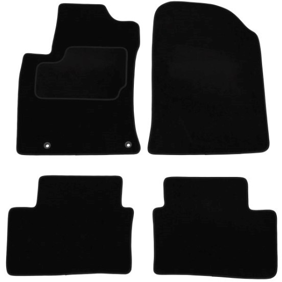 CUSTOPOL KIA101C Floor mats XCEED 1.0 T-GDI MHEV 120 PS Petrol/Electric