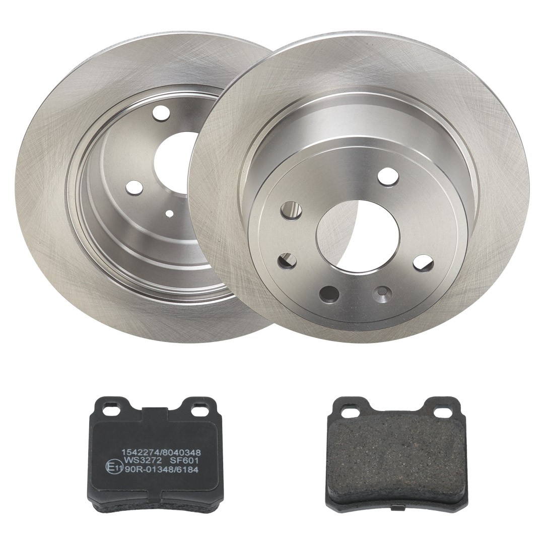 RIDEX Brake discs and pads set Article number: 3405B1813 cheaply