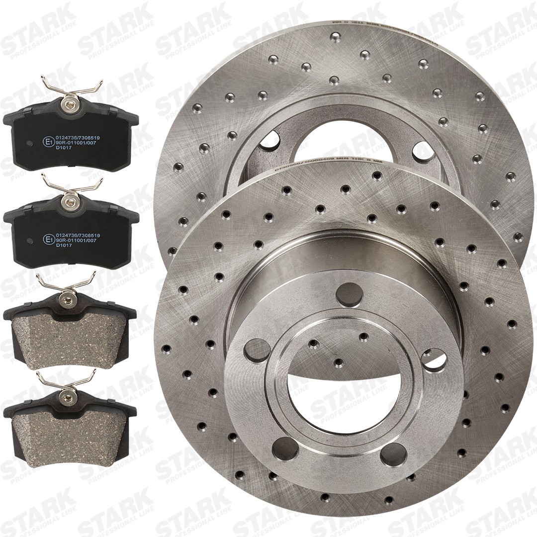STARK Brake discs and pads set Article number: SKBK-10991830 cheaply