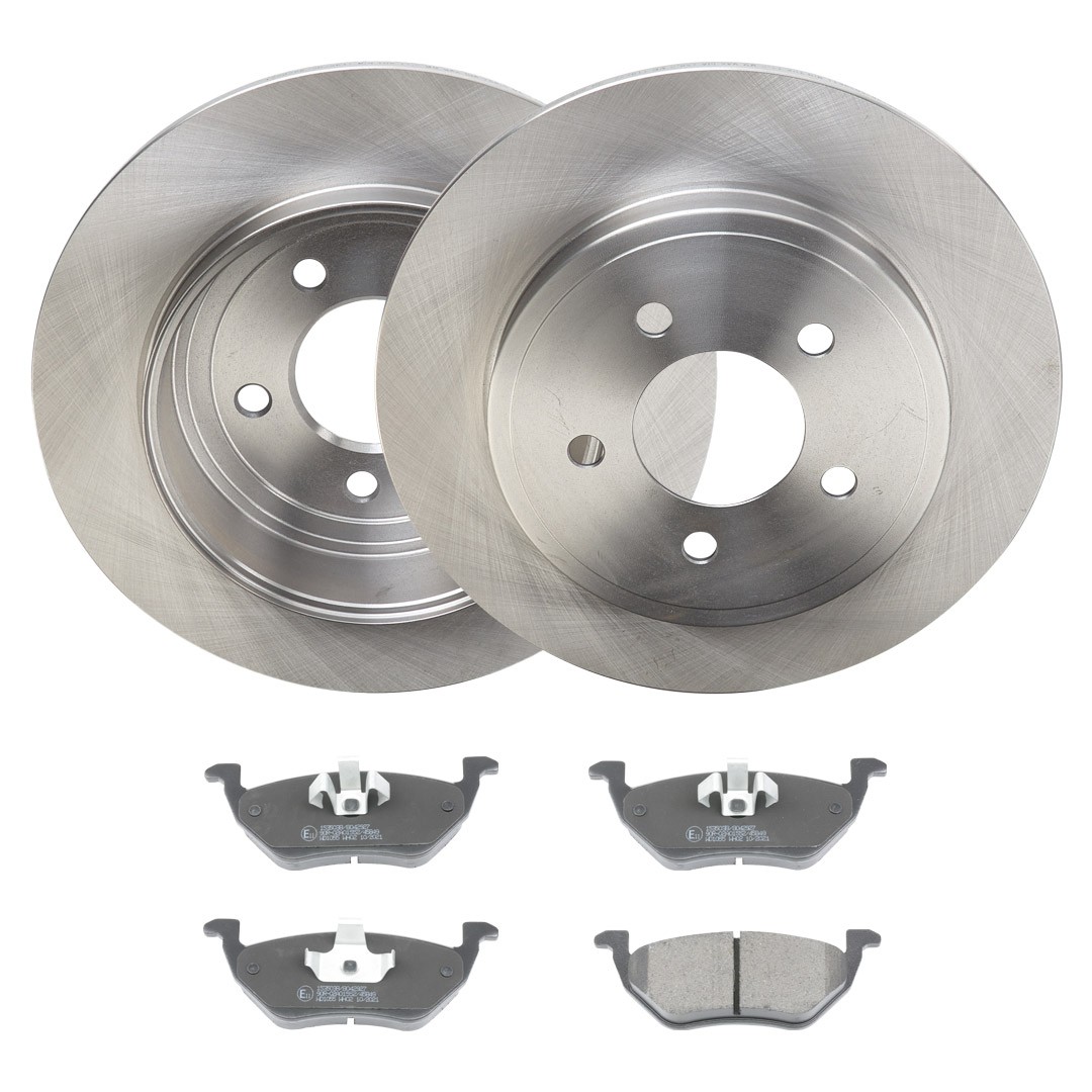 RIDEX Brake discs and pads set Article number: 3405B1863 cheaply