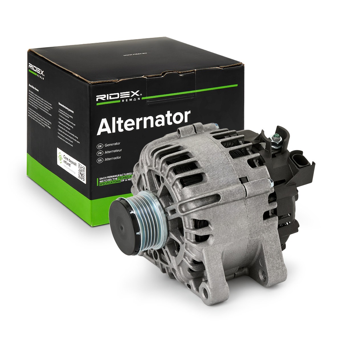 RIDEX REMAN Generaator Artikli number: 4G0866R soodsalt