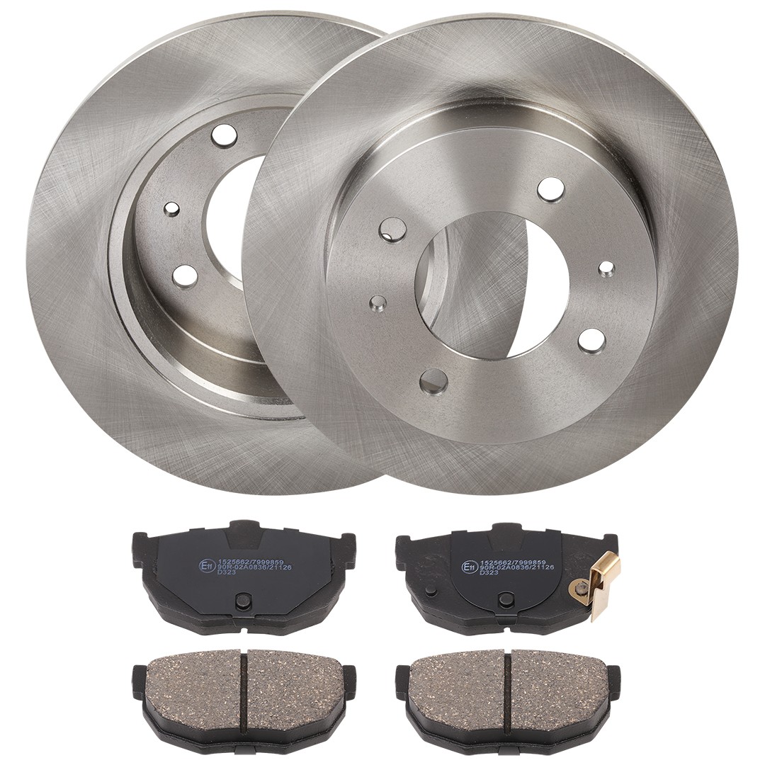 RIDEX Brake discs and pads set Article number: 3405B1914 cheaply